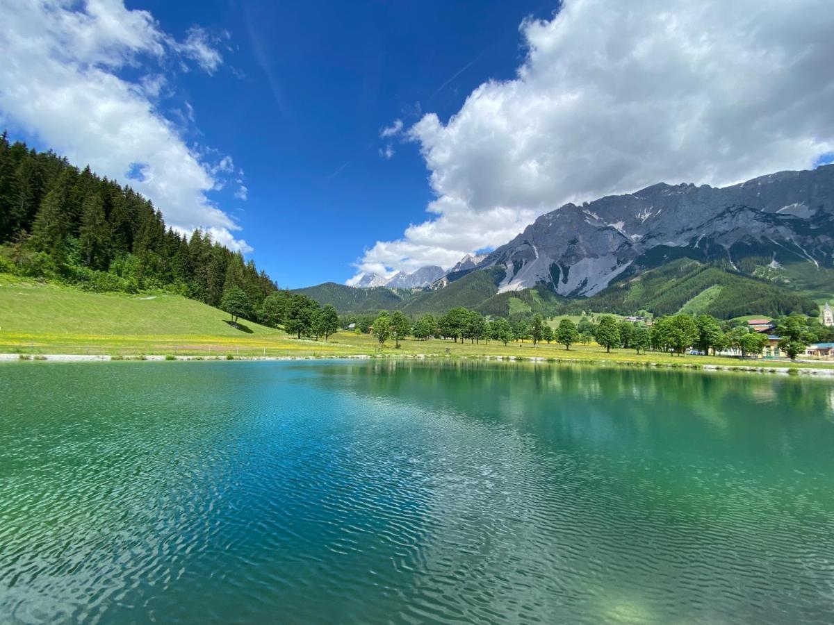 Moderne Kaminstube Daire Ramsau am Dachstein Dış mekan fotoğraf